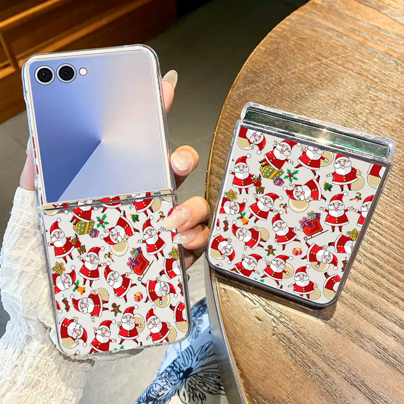 Christmas Snowman Elk Phone Ca - Phone Cases Z Flip 5 recensione e prezzo