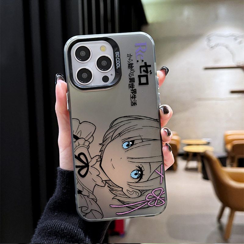 Lovely Cartoon Rem Emilia Phon - Phone Cases Xiaomi recensione e prezzo