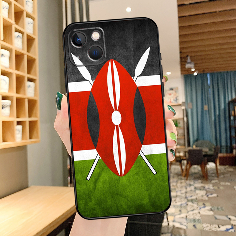 Kenya Flag Phone Case For iPho - Phone Cases Kenya recensione e prezzo