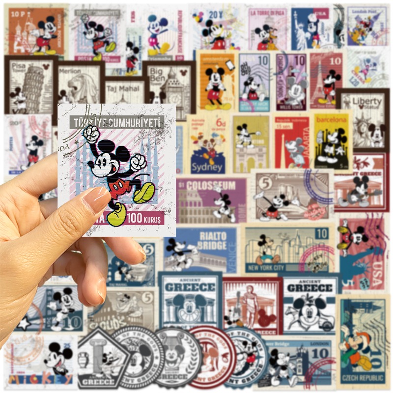 50Pcs Disney Cute Cartoon Retr - Phone Cases Disney recensione e prezzo