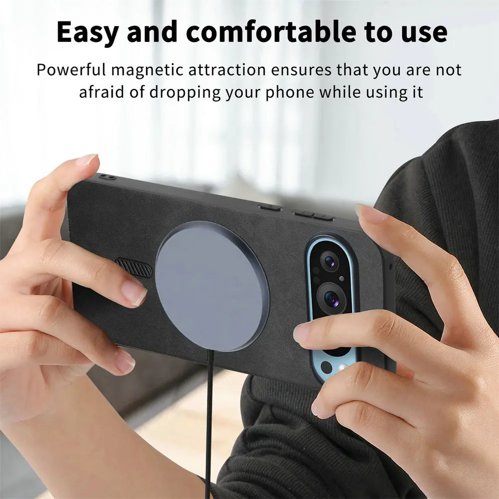 Luxury Magnetic Leather Back P - Phone Cases Pixel 9A recensione e prezzo