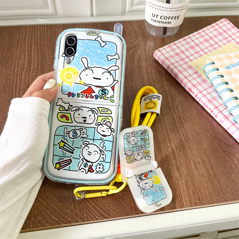 Cute Cartoon Japan Anime Crayo - Phone Cases Z Flip 5 recensione e prezzo
