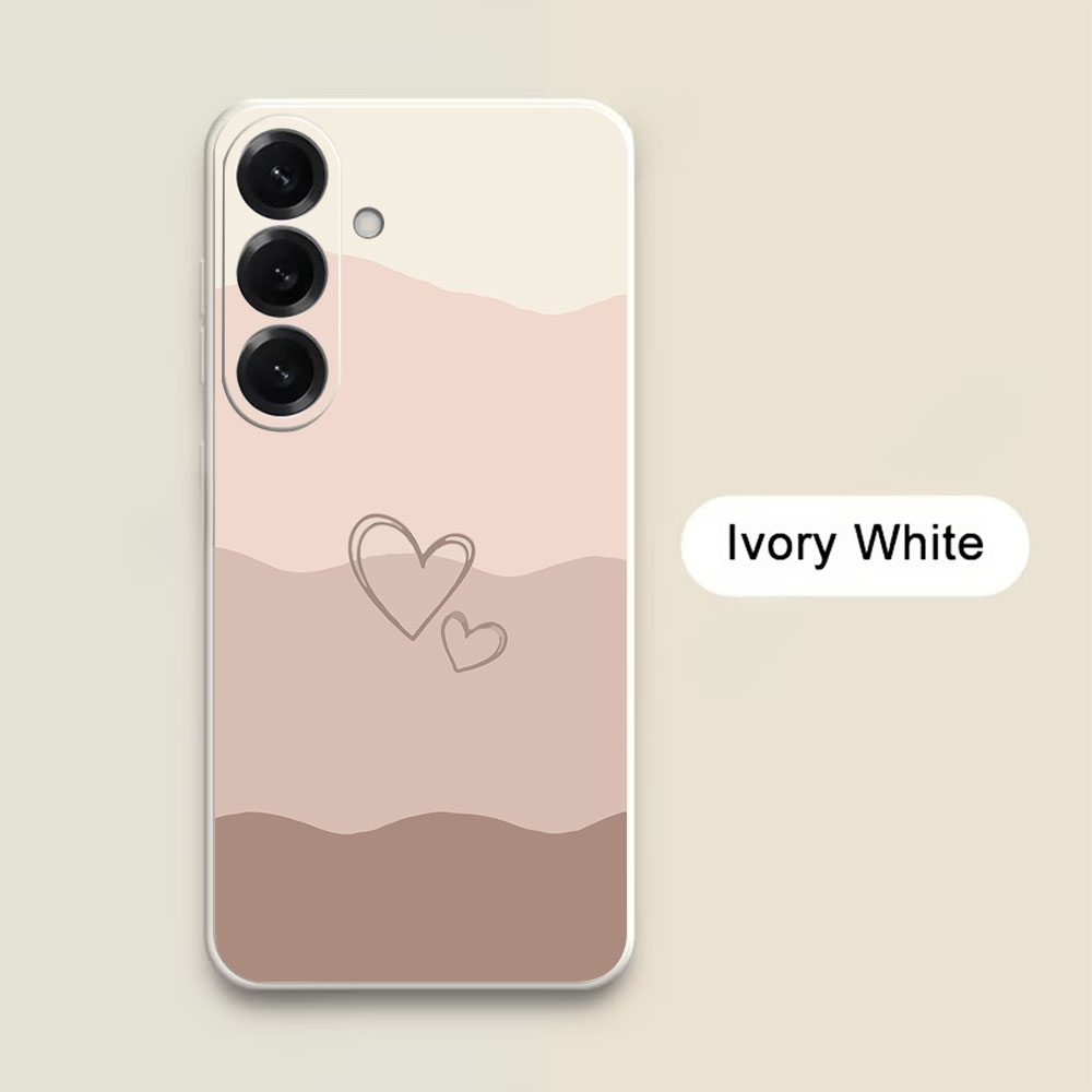Heart Shaped Painted Silicone  - Phone Cases Galaxy S26 Ultra recensione e prezzo