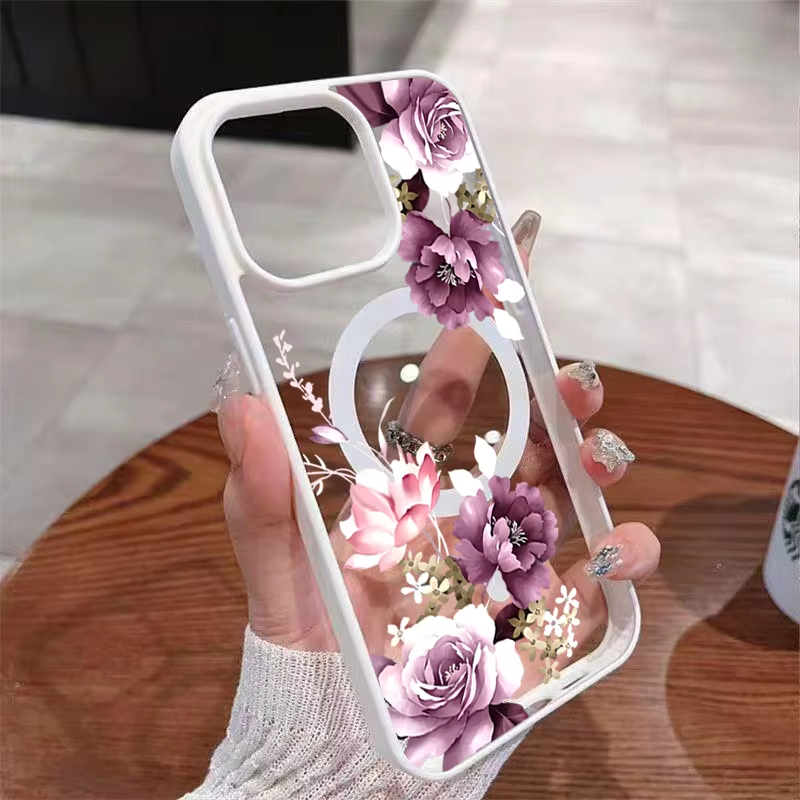 Lavender Pink Floral Printed M - Phone Cases Otterbox recensione e prezzo