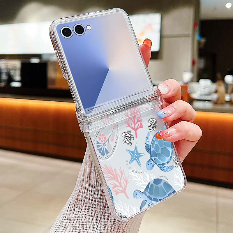 Sharks Shells Phone Case For S - Phone Cases Z Flip 5 recensione e prezzo