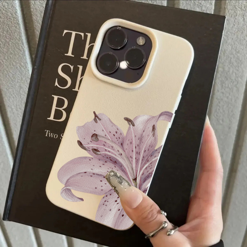 Purple Lily Flower Phone Case  - Phone Cases Otterbox recensione e prezzo
