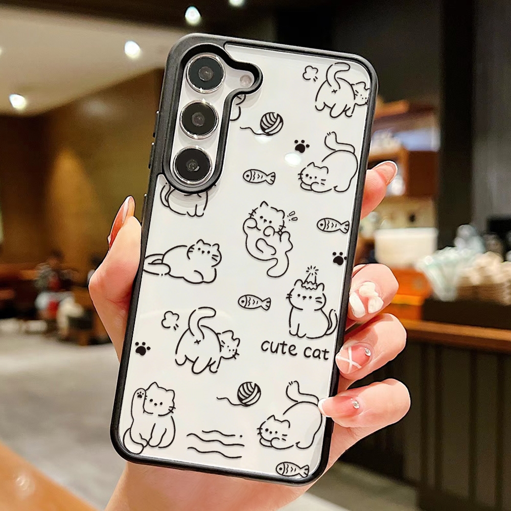 Cartoon Cat Phone Case For Sam - Phone Cases Galaxy A17 recensione e prezzo