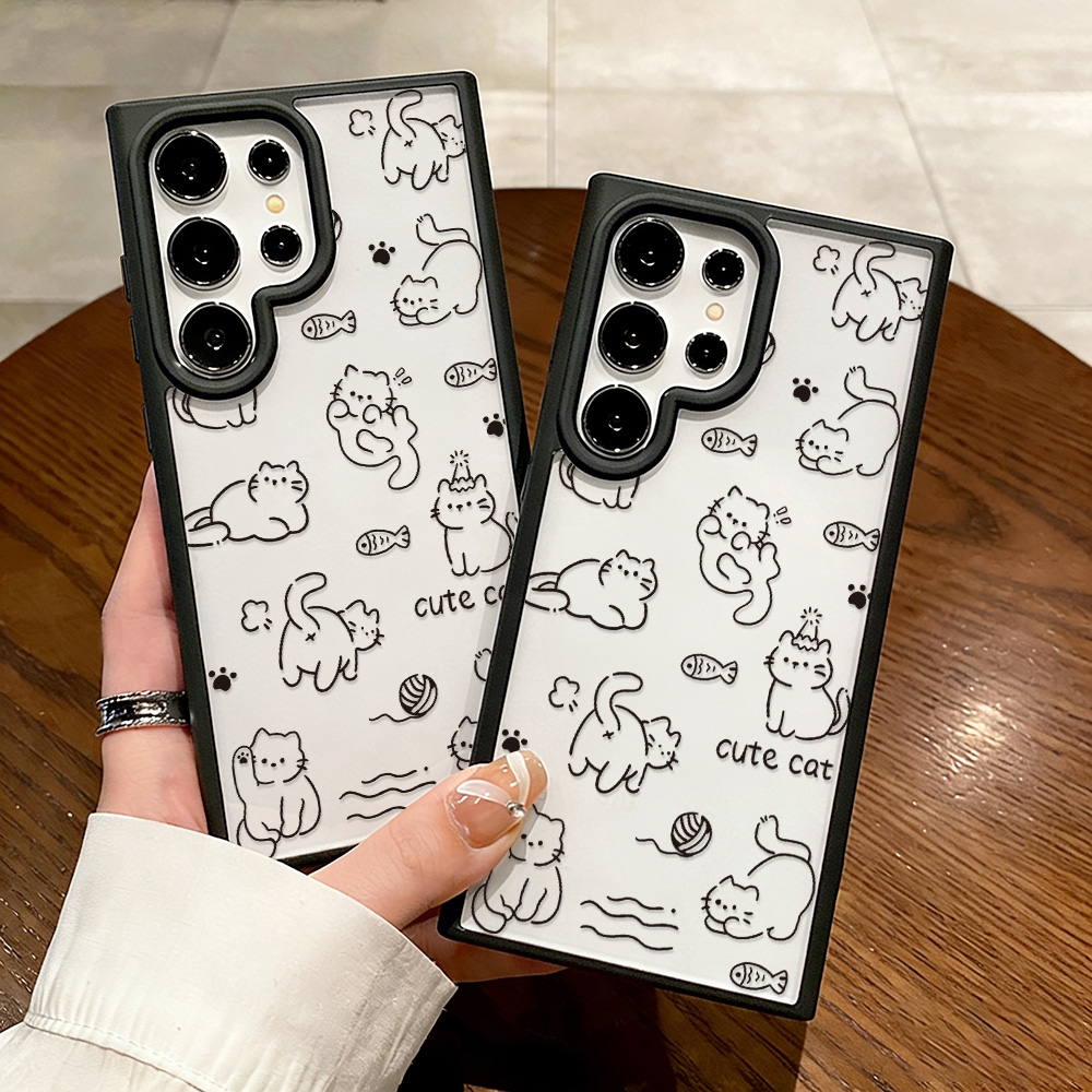 Cartoon Cat Phone Case For Sam - Phone Cases Galaxy A17 recensione e prezzo