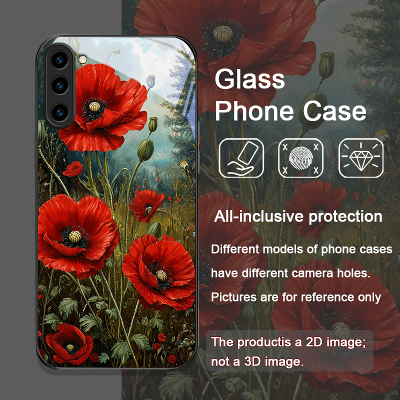 Retro Poppy Flower Bloom Hot R - Phone Cases Galaxy S26 Ultra recensione e prezzo