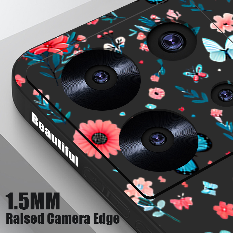 Romantic Flowers Pattern Phone - Phone Cases Xiaomi recensione e prezzo