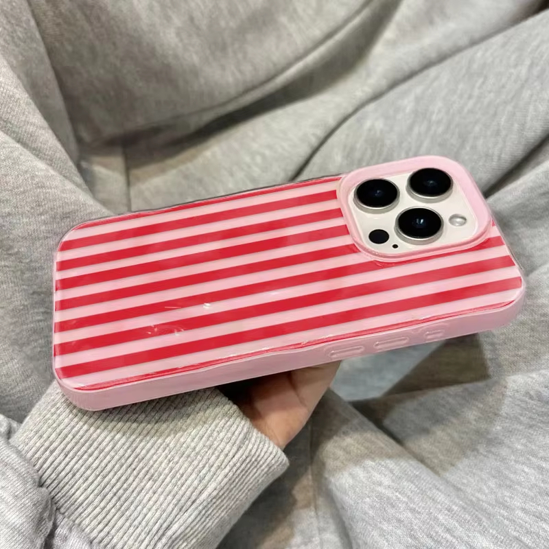 Solid Color Simple Striped Pho - Phone Cases Unique recensione e prezzo