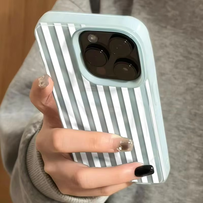 Solid Color Simple Striped Pho - Phone Cases Unique recensione e prezzo