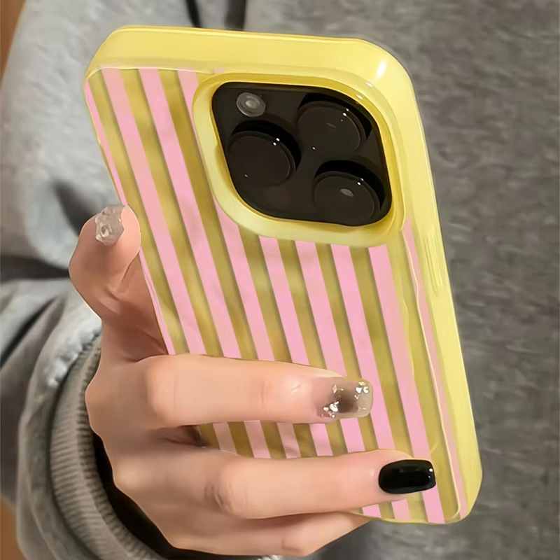 Solid Color Simple Striped Pho - Phone Cases Unique recensione e prezzo