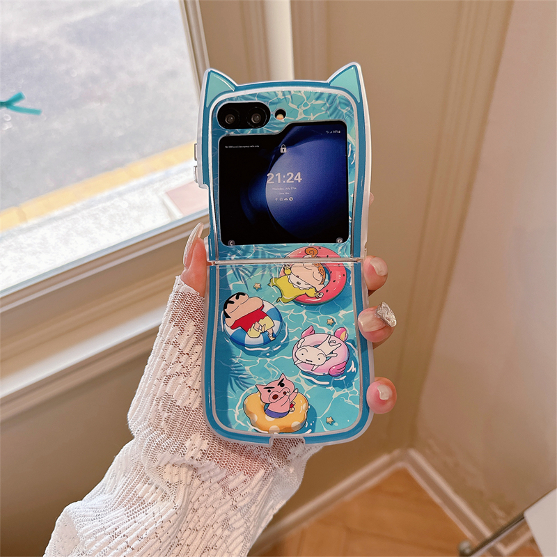 Cute Cartoon Japan Anime Crayo - Phone Cases Z Flip 5 recensione e prezzo