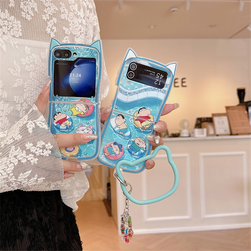 Cute Cartoon Japan Anime Crayo - Phone Cases Z Flip 5 recensione e prezzo