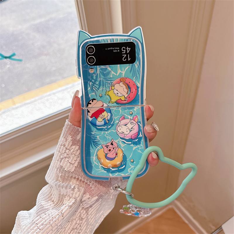 Cute Cartoon Japan Anime Crayo - Phone Cases Z Flip 5 recensione e prezzo