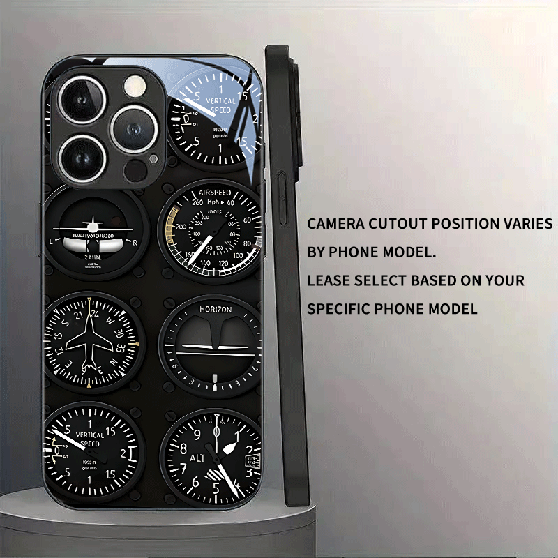 Aviation Instruments Tempered  - Phone Cases Aviation recensione e prezzo