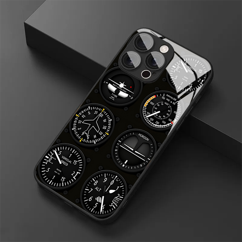 Aviation Instruments Tempered  - Phone Cases Aviation recensione e prezzo