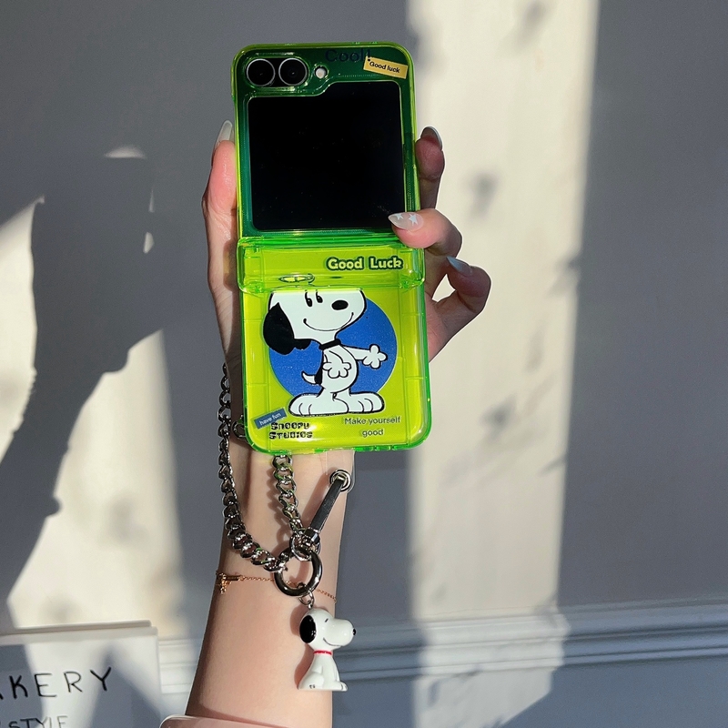 Cute Cartoon Peanut Snoopy Flu - Phone Cases Z Flip 5 recensione e prezzo