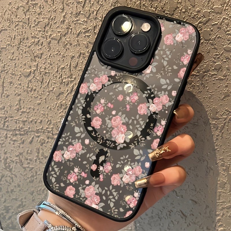 Pink Tiny Rose Clear Magnetic  - Phone Cases Magnetic recensione e prezzo
