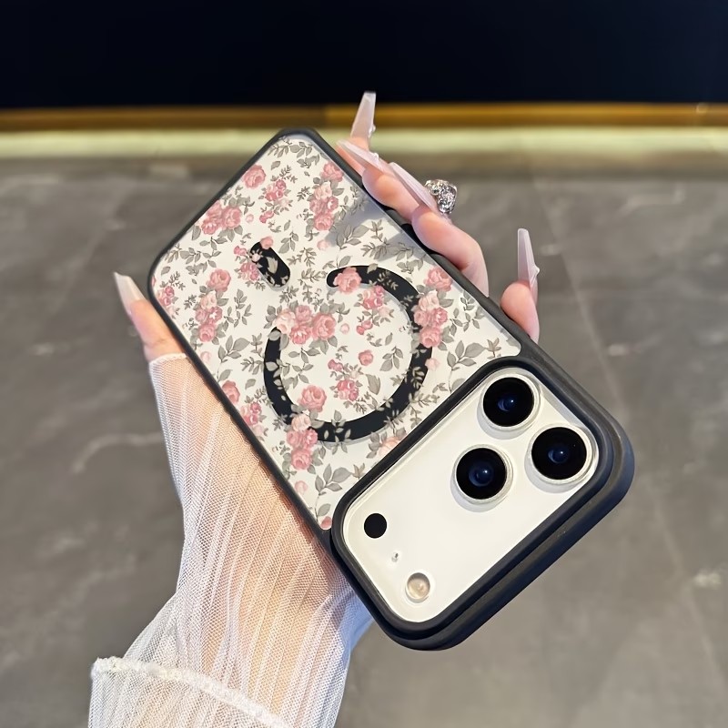 Pink Tiny Rose Clear Magnetic  - Phone Cases Magnetic recensione e prezzo