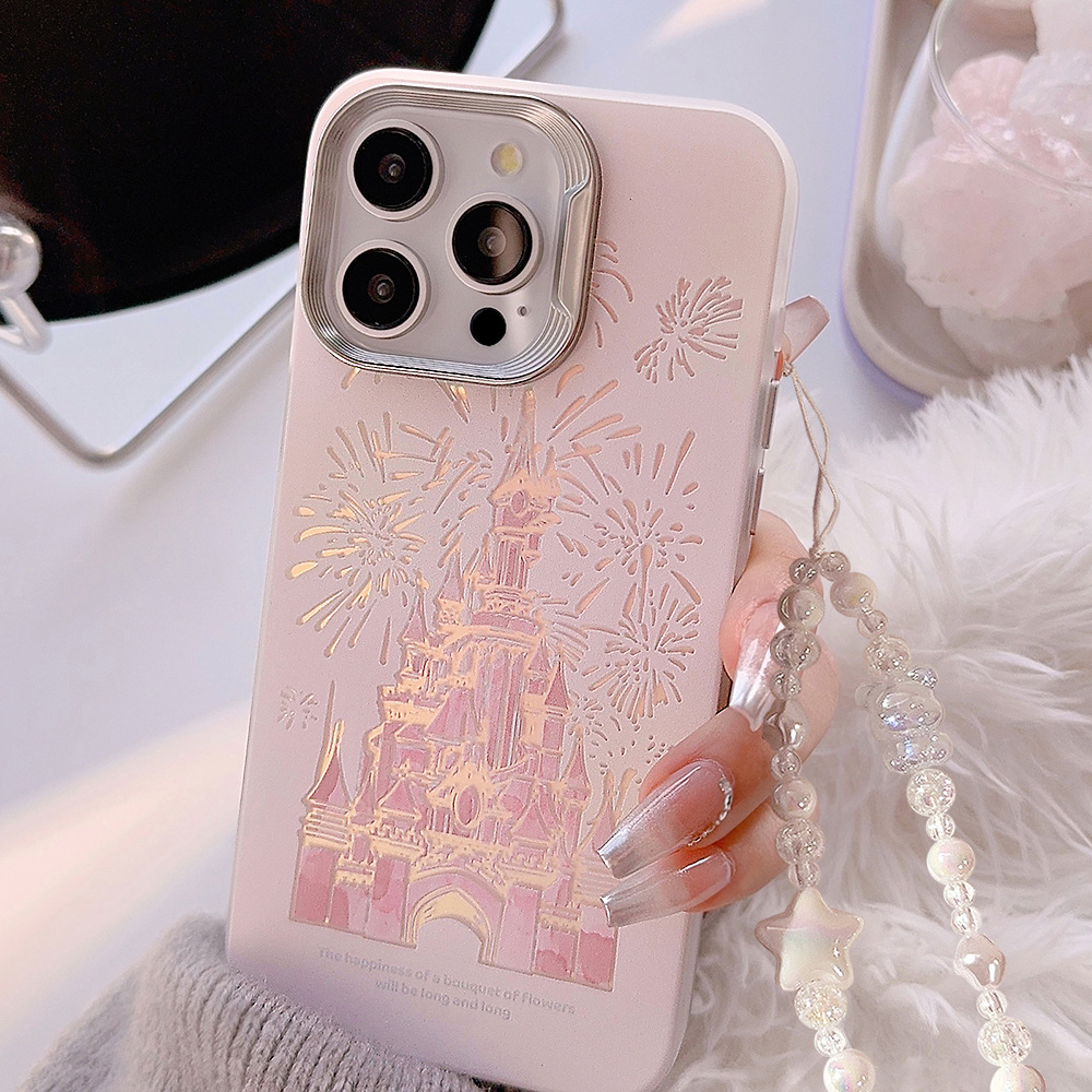 Pink Glitter Castle Phone Case - Phone Cases Disney recensione e prezzo