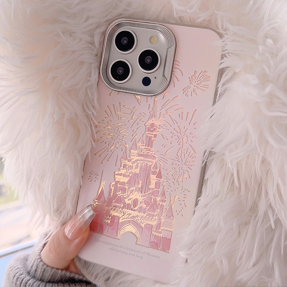 Pink Glitter Castle Phone Case - Phone Cases Disney recensione e prezzo