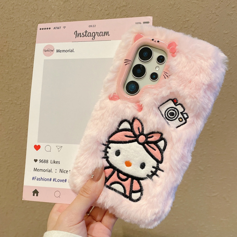 Cute 3D Camera Plush KT Phone  - Phone Cases Galaxy A17 recensione e prezzo