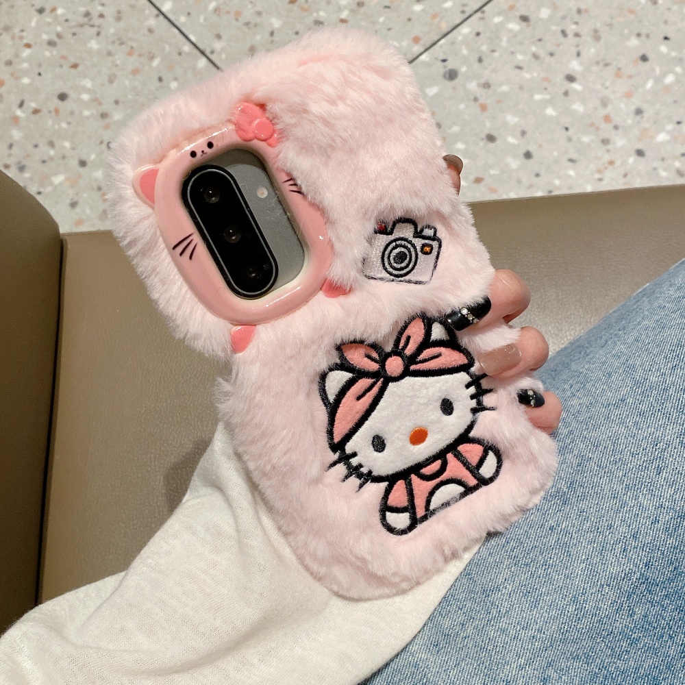 Cute 3D Camera Plush KT Phone  - Phone Cases Galaxy A17 recensione e prezzo