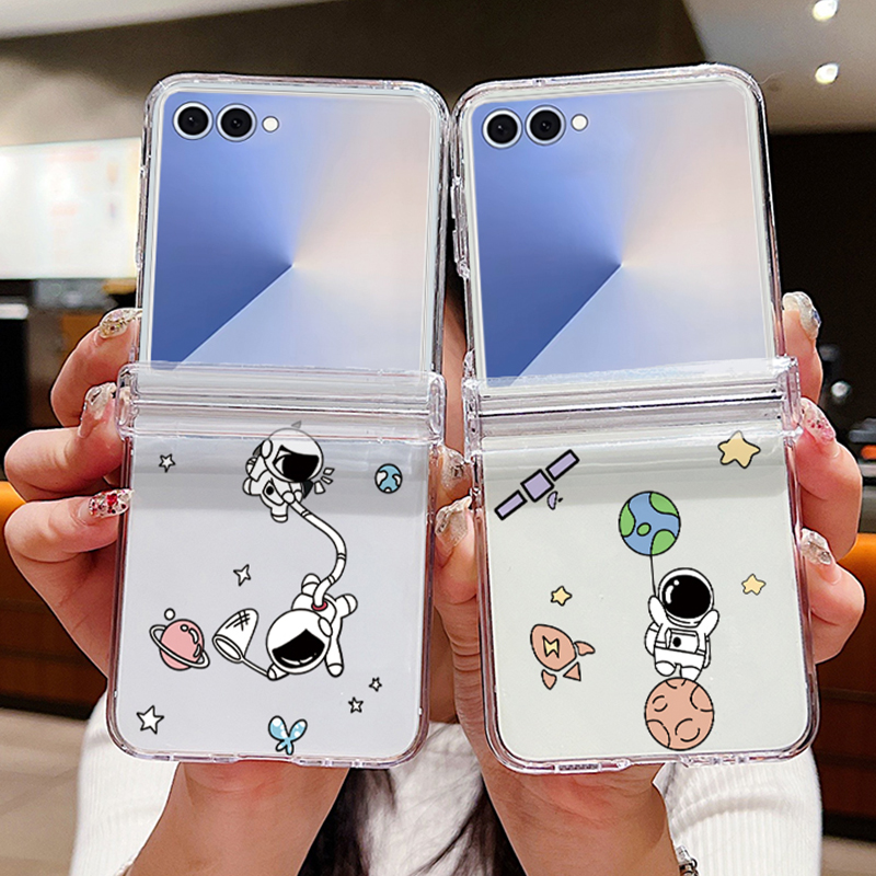 Astronauts Pattern Folding Pho - Phone Cases Z Flip 5 recensione e prezzo