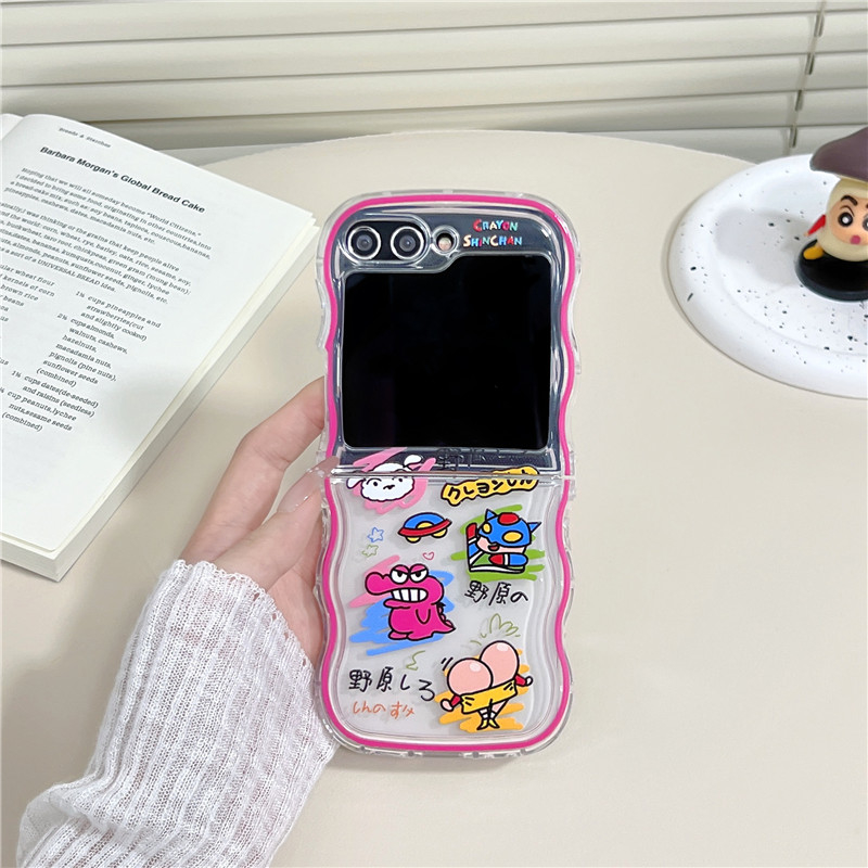 Cute Cartoon Japan Anime Crayo - Phone Cases Z Flip 5 recensione e prezzo