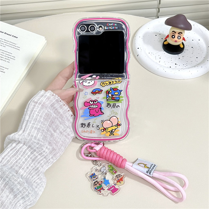 Cute Cartoon Japan Anime Crayo - Phone Cases Z Flip 5 recensione e prezzo