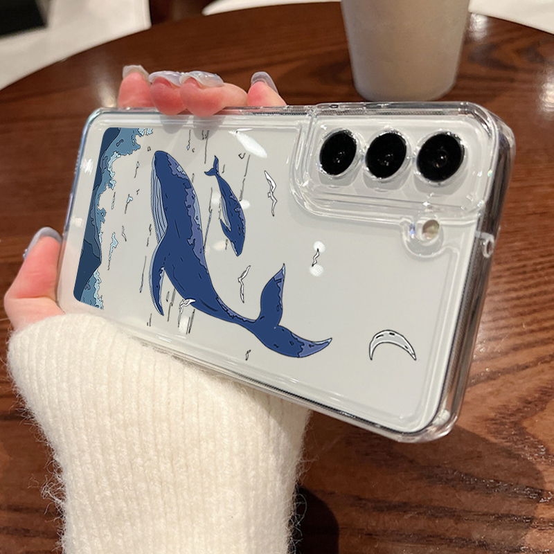 Ocean Shark Whale Phone Case F - Phone Cases Galaxy A17 recensione e prezzo