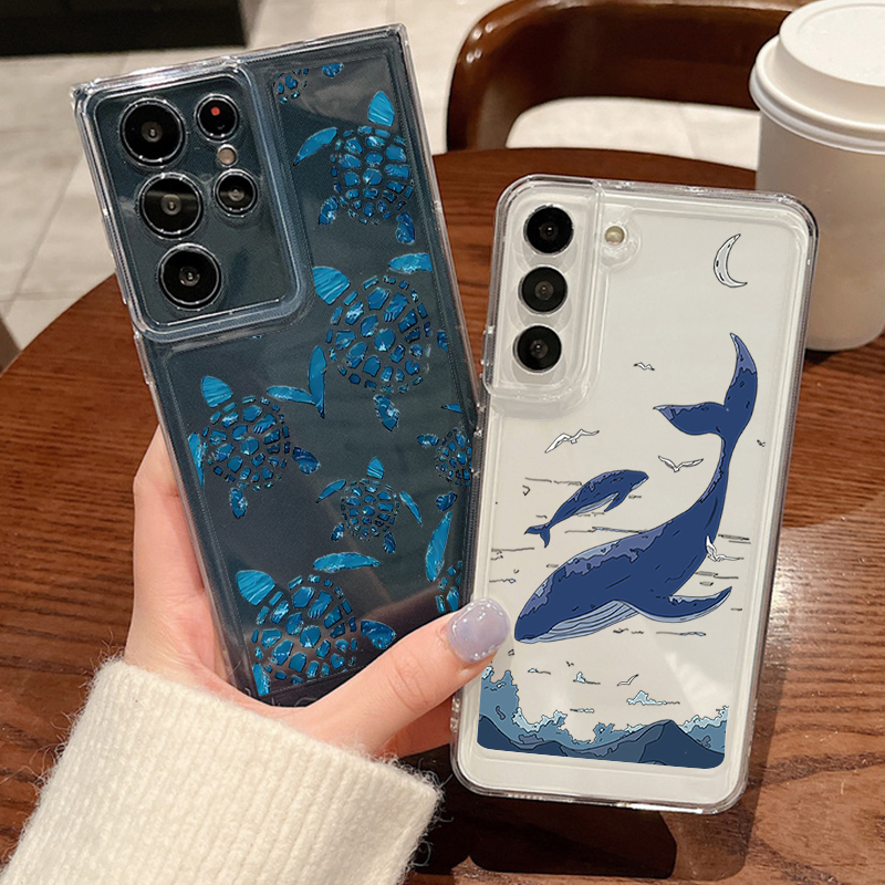 Ocean Shark Whale Phone Case F - Phone Cases Galaxy A17 recensione e prezzo