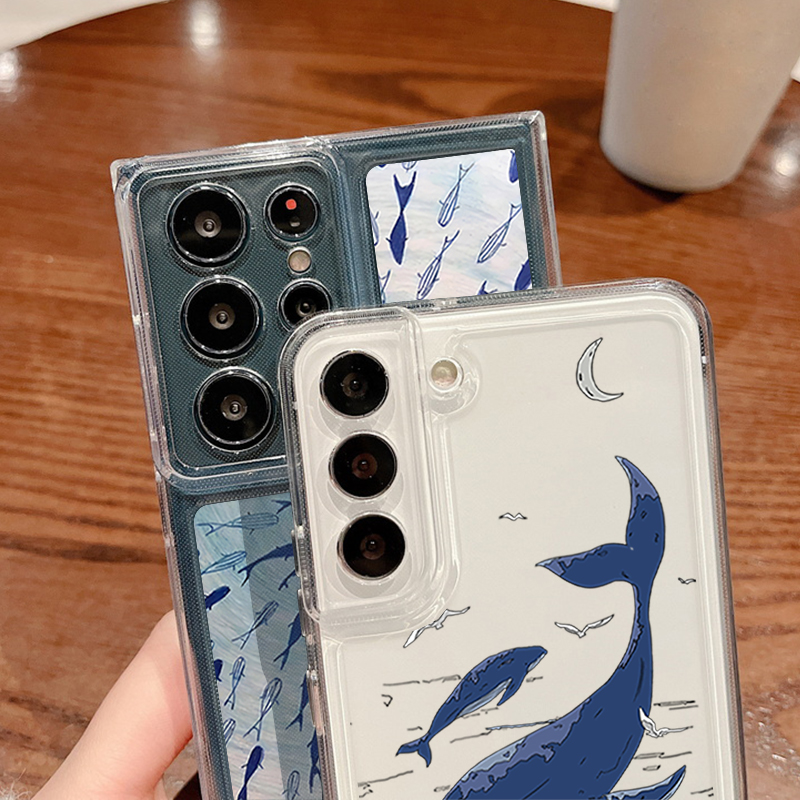 Ocean Shark Whale Phone Case F - Phone Cases Galaxy A17 recensione e prezzo