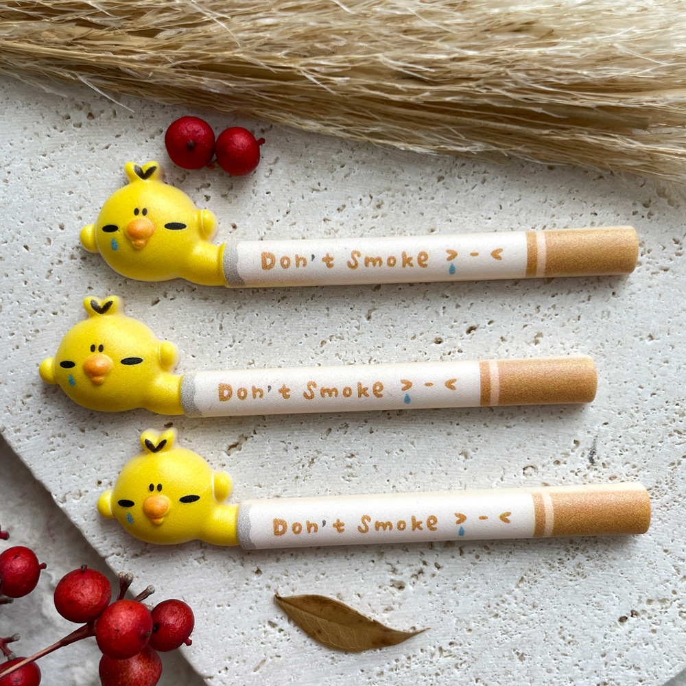 2pcs yellow chicken don't smok - Phone Cases Yellow recensione e prezzo