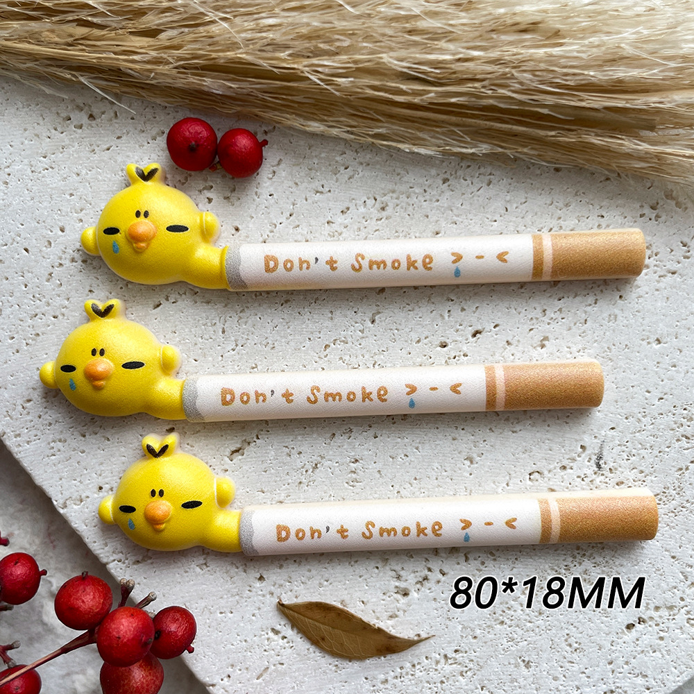 2pcs yellow chicken don't smok - Phone Cases Yellow recensione e prezzo