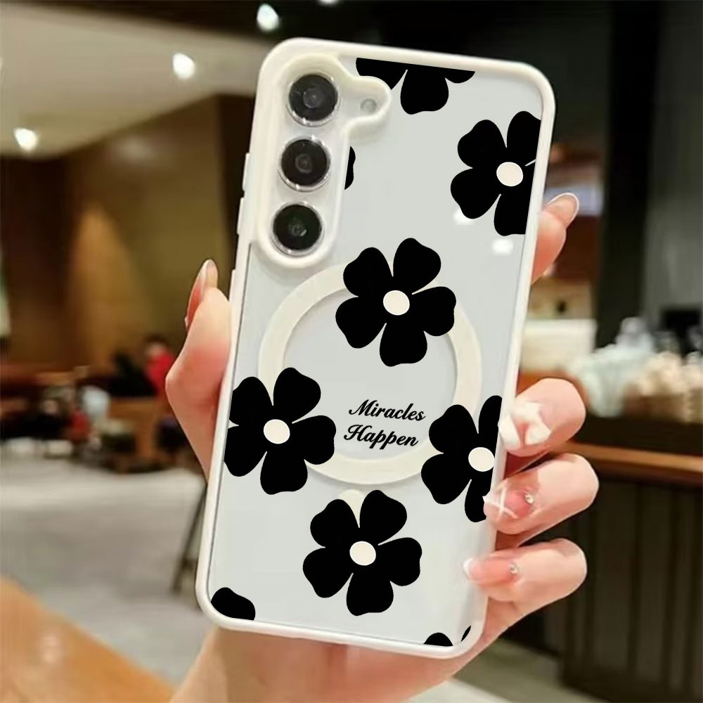Black Flower Personalized Prin - Phone Cases Magnetic recensione e prezzo