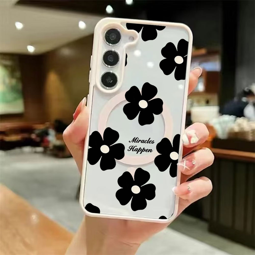 Black Flower Personalized Prin - Phone Cases Magnetic recensione e prezzo