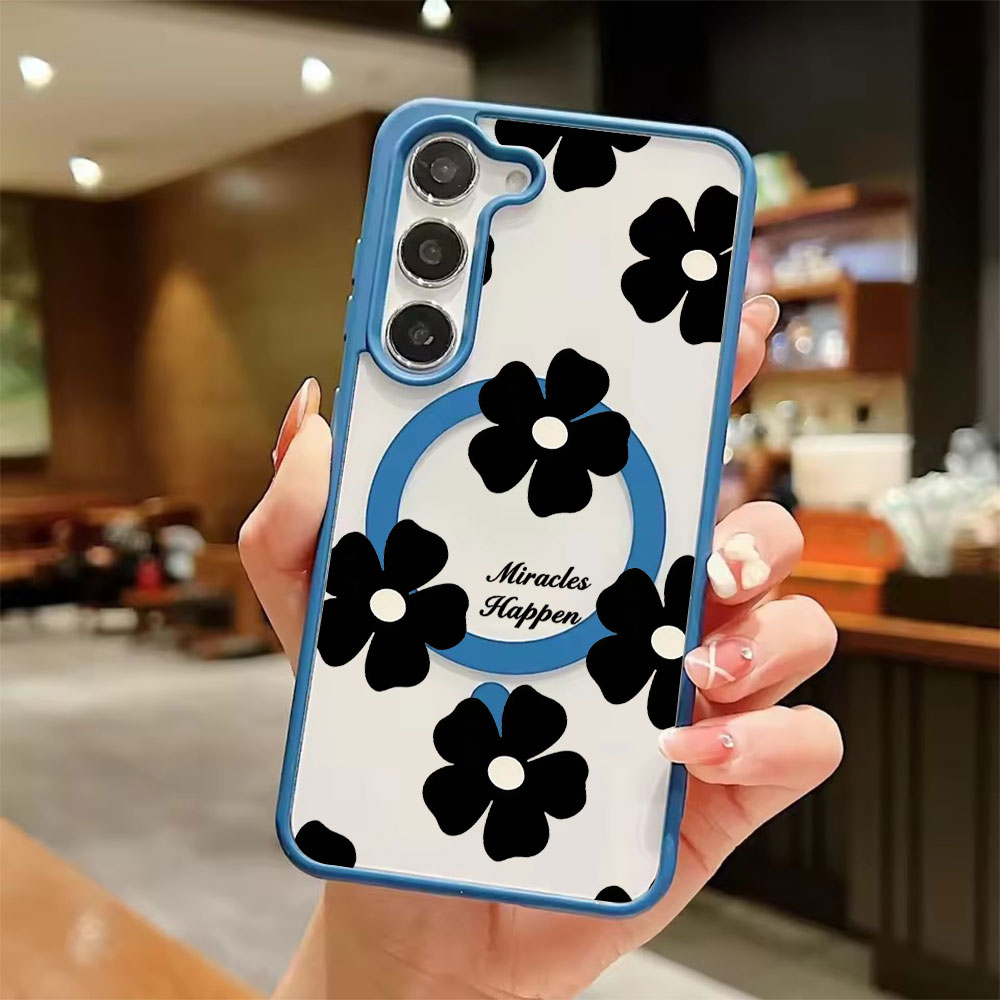 Black Flower Personalized Prin - Phone Cases Magnetic recensione e prezzo