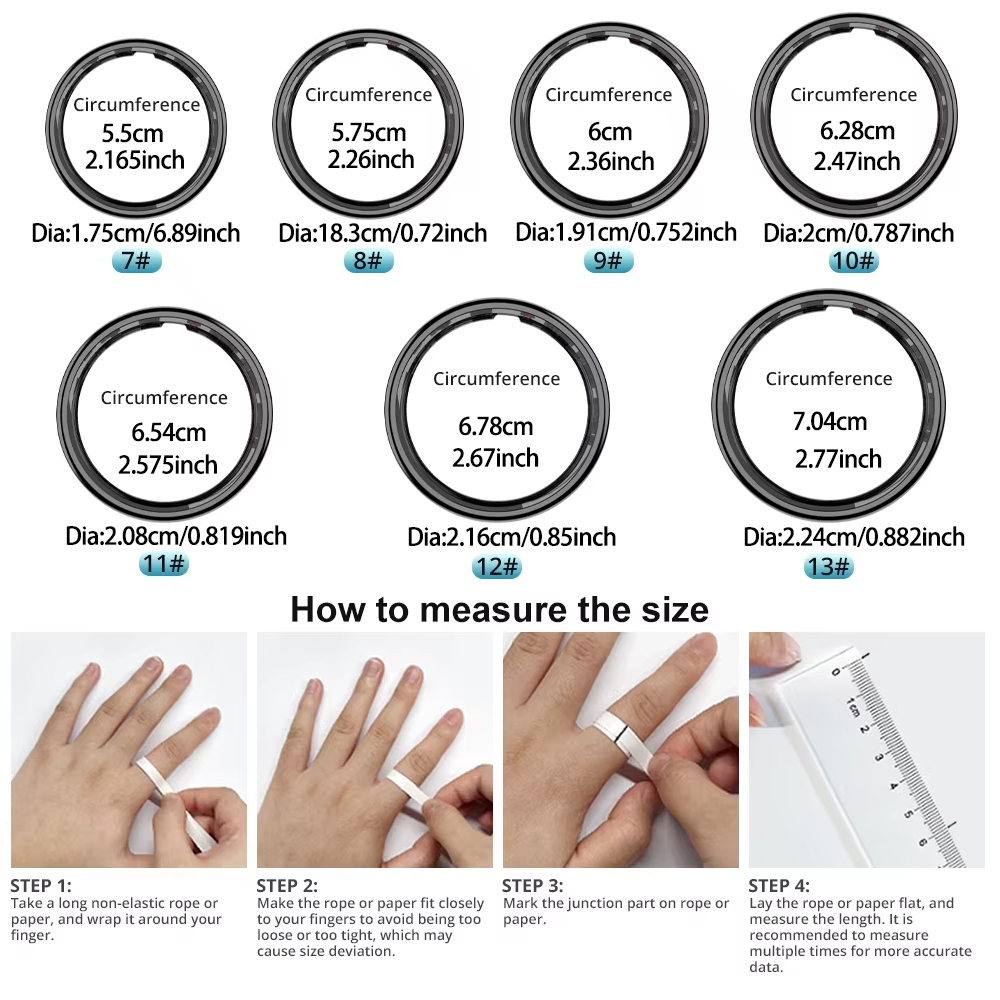R09 Smart Ring Men Women with  - Phone Cases Android recensione e prezzo