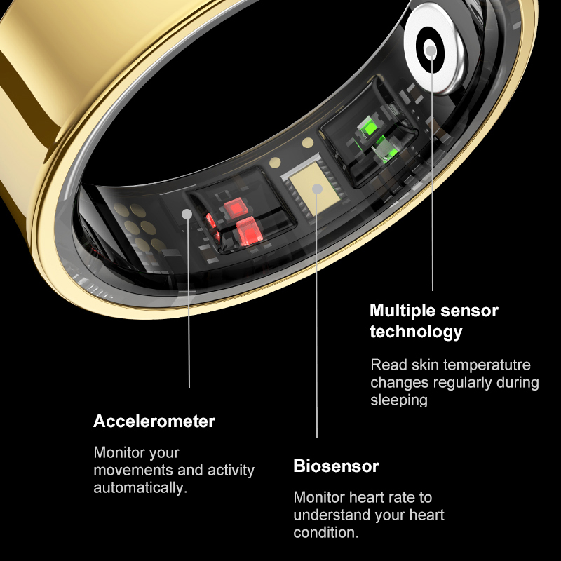 R09 Smart Ring Men Women with  - Phone Cases Android recensione e prezzo