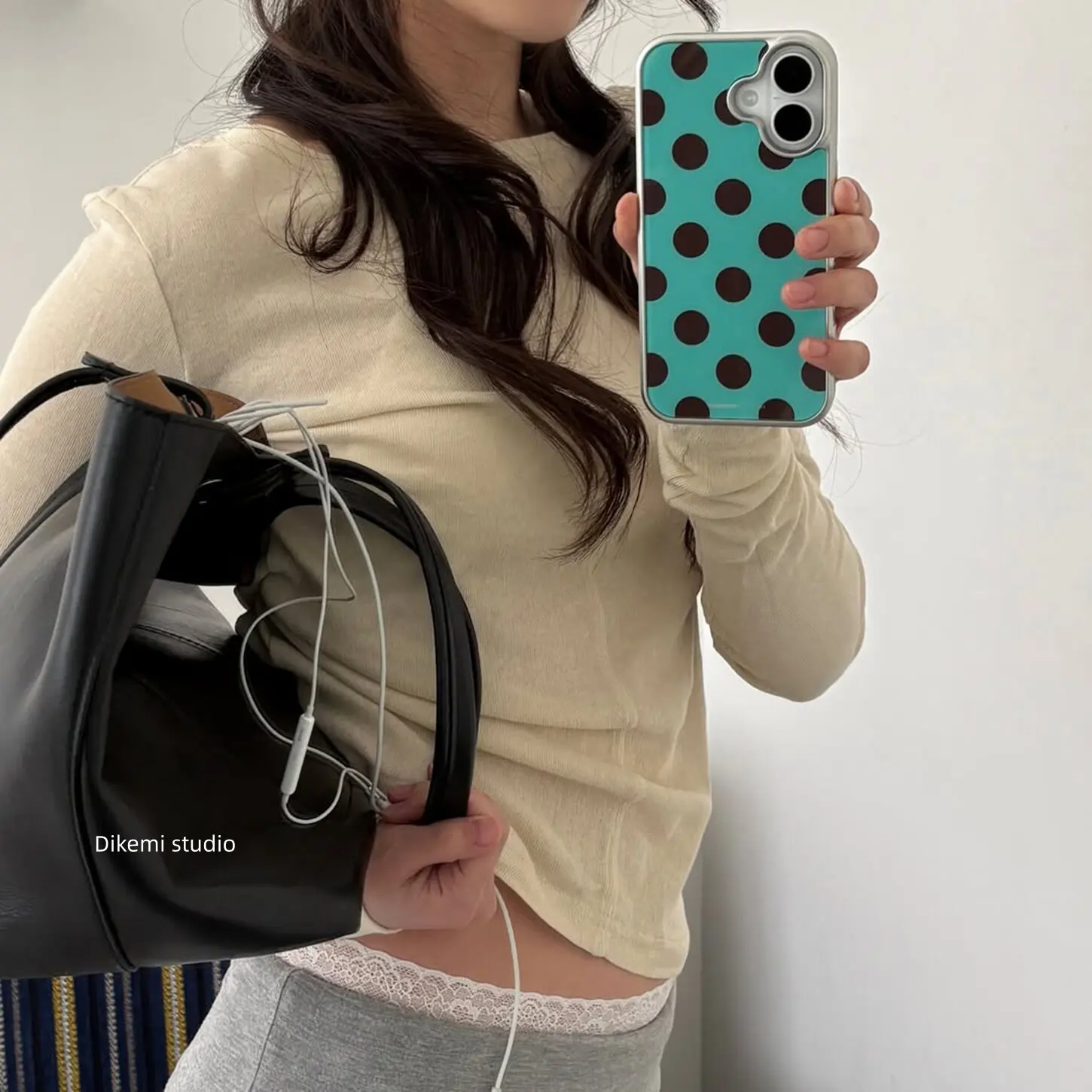 Korean Ins Mint Green Polka Do - Phone Cases Galaxy S26 Ultra recensione e prezzo