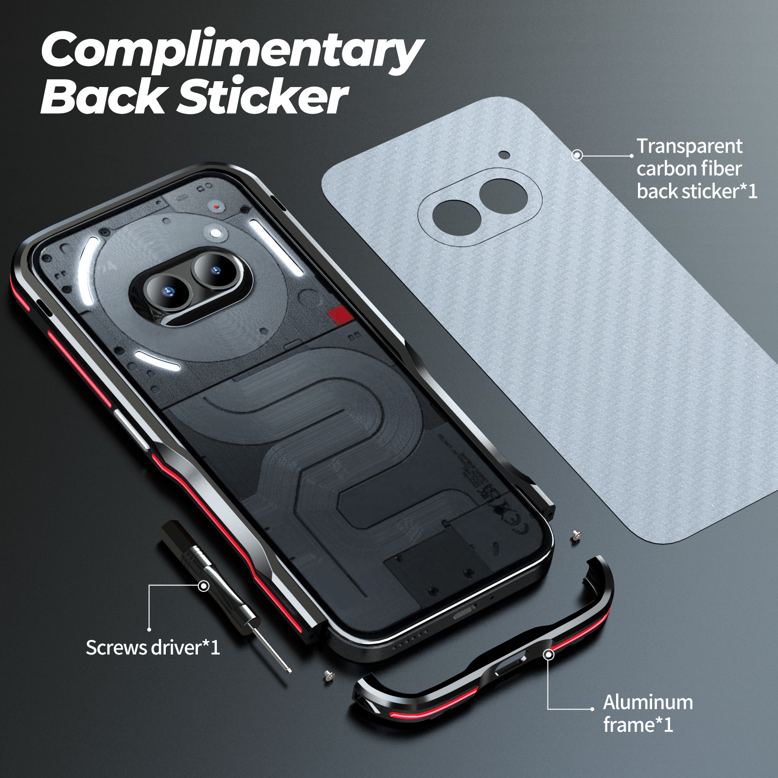 Original LUPHIE Metal Frame Fo - Phone Cases Aviation recensione e prezzo