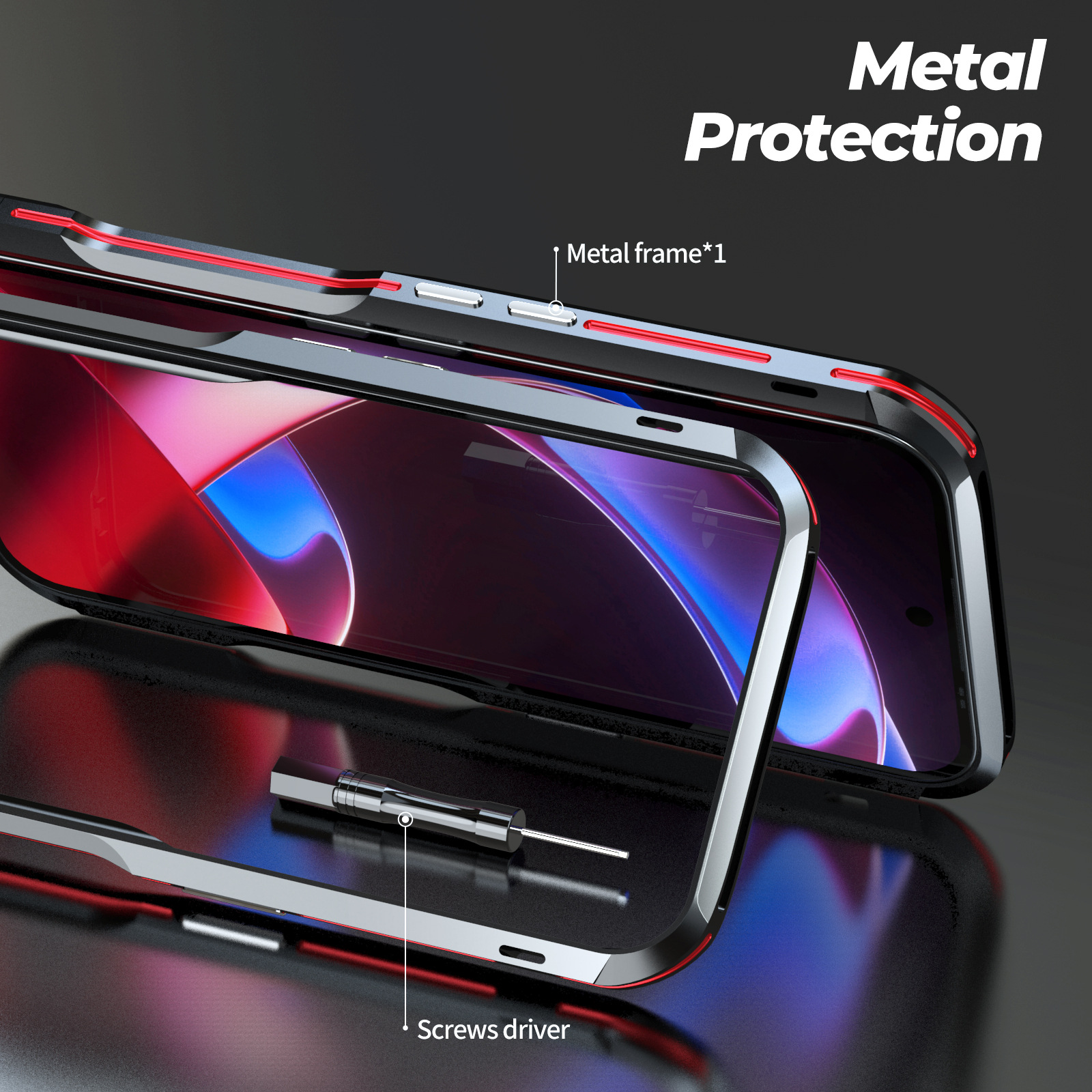 Original LUPHIE Metal Frame Fo - Phone Cases Aviation recensione e prezzo