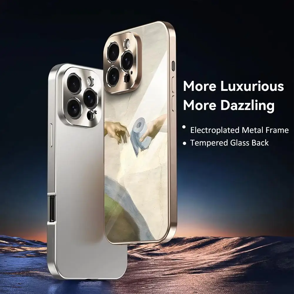 Hand of God and Adam Phone Cas - Phone Cases Metal recensione e prezzo