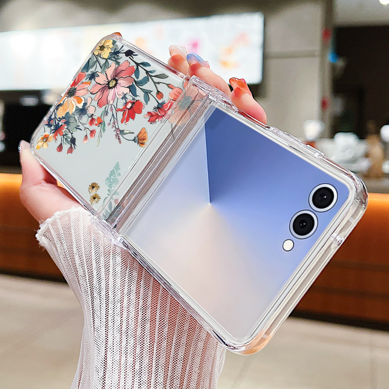 Colorful Flower Patterned Phon - Phone Cases Z Flip 5 recensione e prezzo
