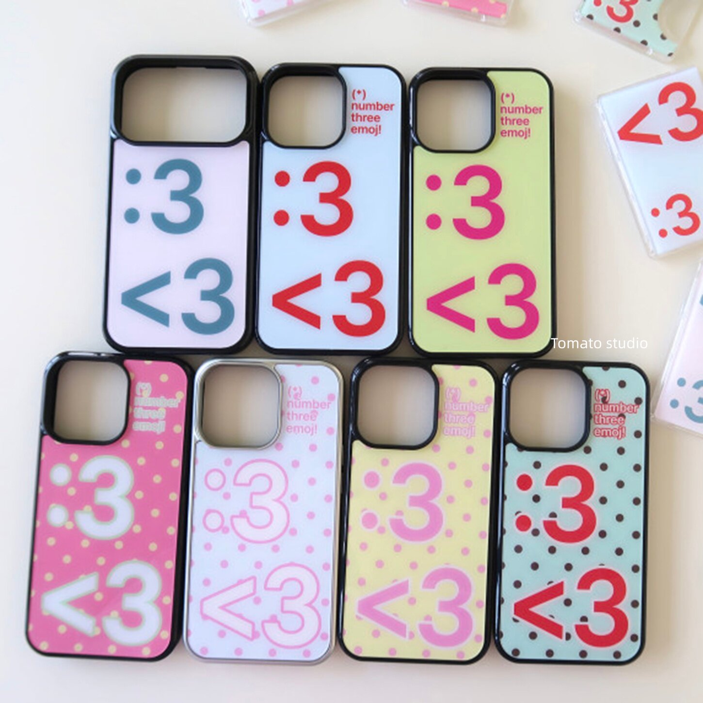 Korean Ins Digital Symbol Polk - Phone Cases Unique recensione e prezzo