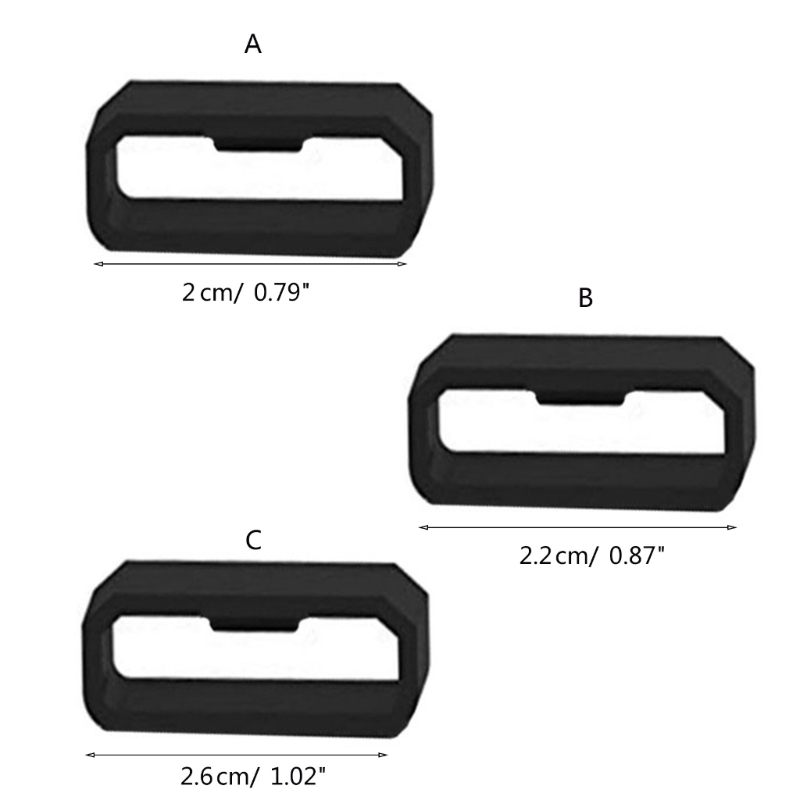 5pcs 20/22/26mm Rubber Watchba - Phone Cases Android recensione e prezzo