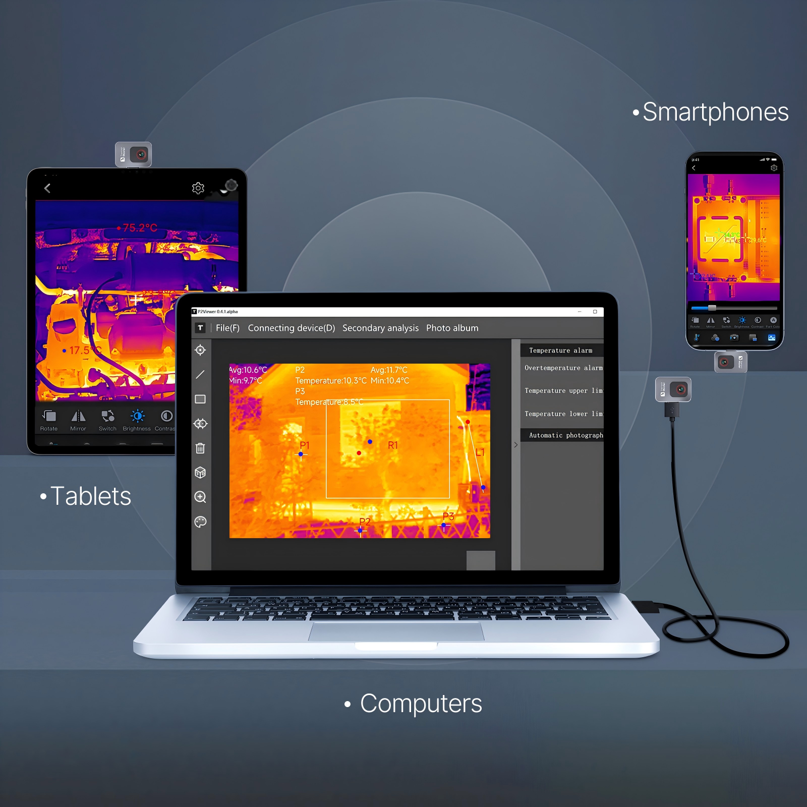 P2 Thermal Imaging Camera for  - Phone Cases Android recensione e prezzo